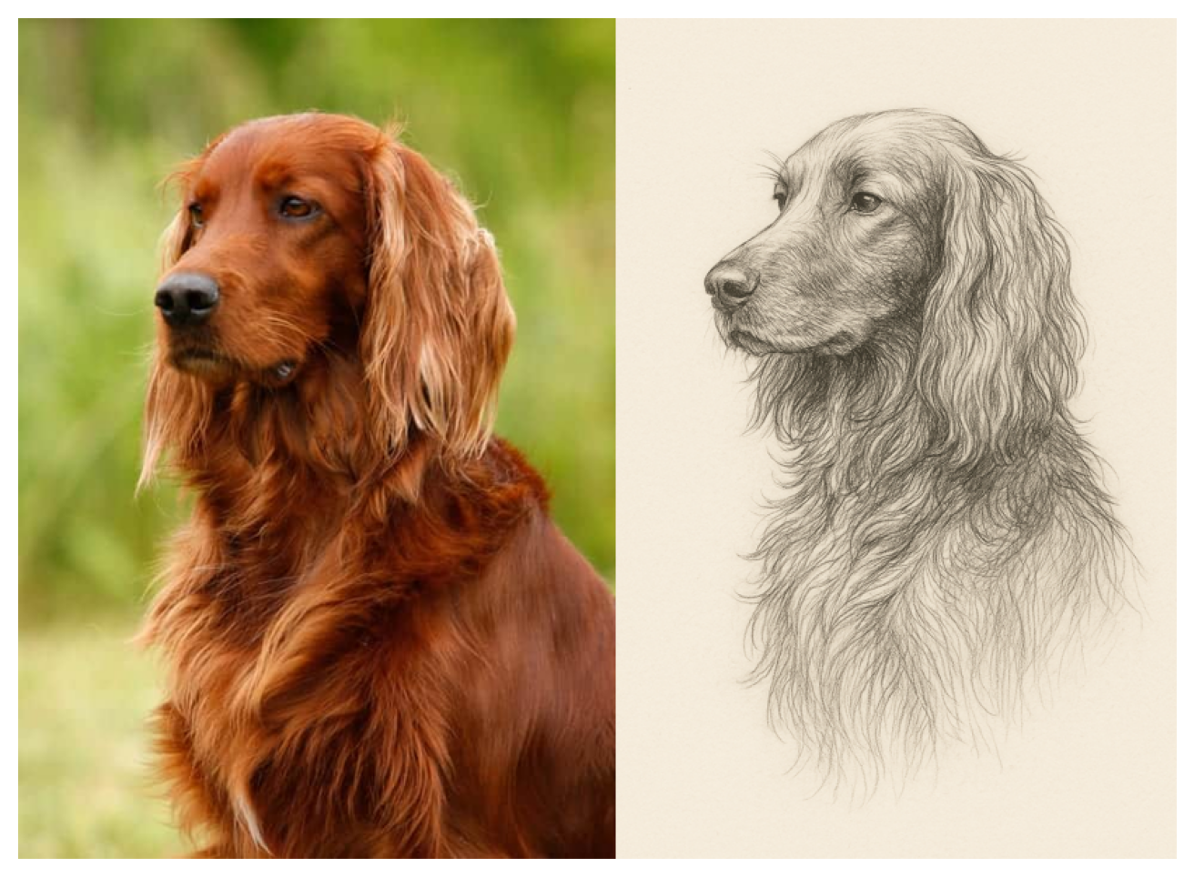 Custom Dog Sketch – Digital Delivery